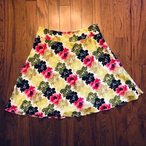 Ann Taylor Floral Skirt